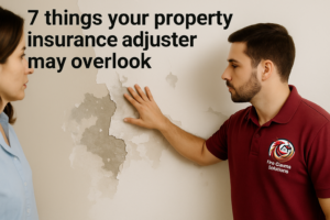 Read more about the article 7 things your property insurance adjuster may overlook